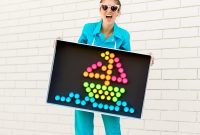 DIY Lite-Brite Halloween Costume Ideas and How to Make One