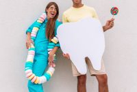 DIY Candy Necklace Costume Ideas for Sweet Tooth Couples