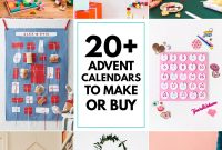 20+ DIY and Store-Bought Advent Calendars for Holiday Countdown