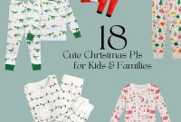 Matching Christmas Pajamas for Kids and Family Sets