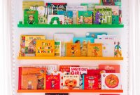 DIY Rainbow Bookshelves: Transform IKEA Shelves with Paint