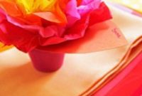 DIY Paper Flower Pot Place Cards for Wedding & Party Seating