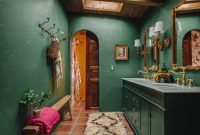 Dark Green Bathroom Ideas with Surprising Design Details
