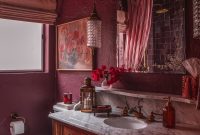 Rich, Moody Purple Bathroom Design Ideas