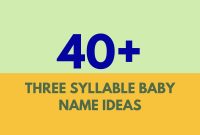 Three-Syllable Baby Names: Charming Picks for Your Little One