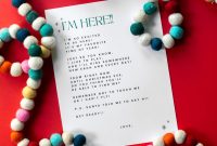 Free Printable Letter from Your Elf: Magical Arrival Note