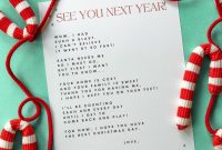 Printable Goodbye Letter from Your Elf on the Shelf