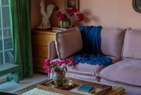 Cozy Pink Garage Turned Family Room: Stylish Makeover Ideas