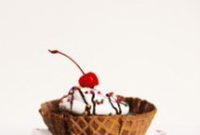Mini Waffle Bowl Cakes: Quick Homemade Dessert Cups