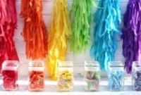 How to Make a Vertical Fringe Garland for Party Decor