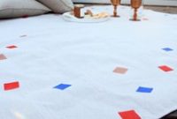 Make a Modern Geometric Picnic Blanket: DIY Guide