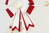 DIY Giant Bow Christmas Tree Topper Ideas and How to Make One