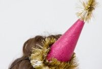 Glitter DIY Holiday Party Hats: Stylish Homemade Hat Ideas