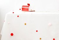 Pom-Pom Tablecloth DIY Ideas for Charming Party Decor