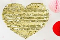 DIY Gold Heart Piñata Tutorial: Step-by-Step Guide for Parties