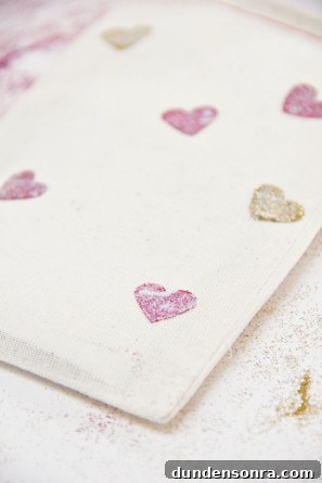 Make DIY Glitter Heart Tote Bags: Step-by-Step Guide 10 Glitter Heart Bag DIY