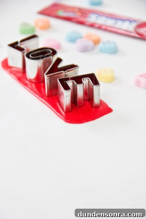 Make Your Own Conversation Heart Cakes: Step-by-Step DIY Guide 5 Conversation Heart Cakes with Airheads