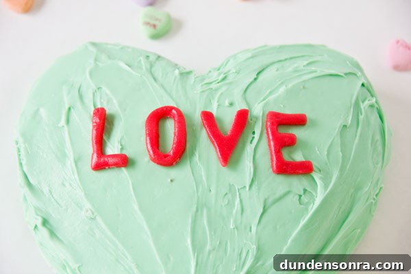 Make Your Own Conversation Heart Cakes: Step-by-Step DIY Guide 10 DIY Conversation Heart Cake