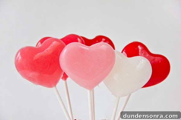 DIY Lollipops for Valentine's Day