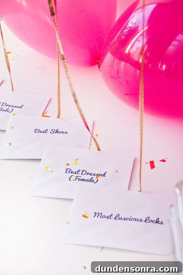 DIY Oscar Party Award Ideas