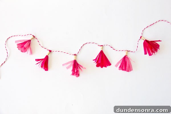Mini Tassel Garland