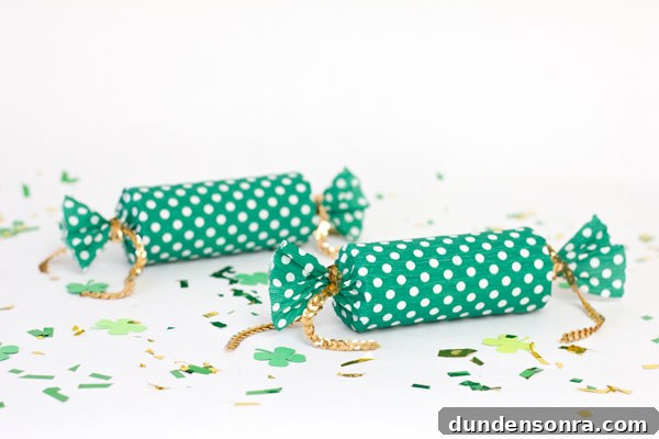 DIY St Patrick's Day Lucky Poppers