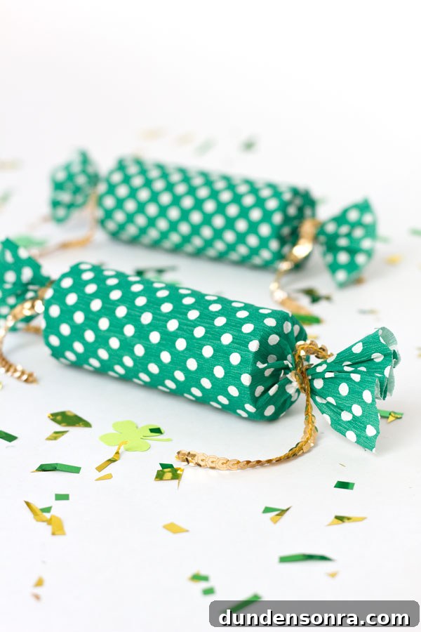DIY Lucky Confetti Poppers
