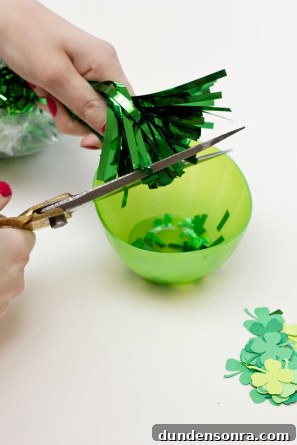 DIY St Patricks Day Confetti