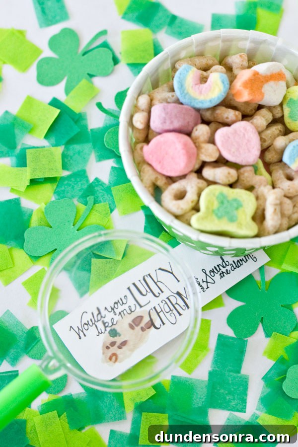 St Patricks Day Free Printable Leprechaun Notes