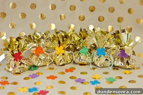 DIY Fringed Pots of Gold for St. Patrick’s Day Decorations 3 DIY Fringey Pots of Gold for St Patricks Day
