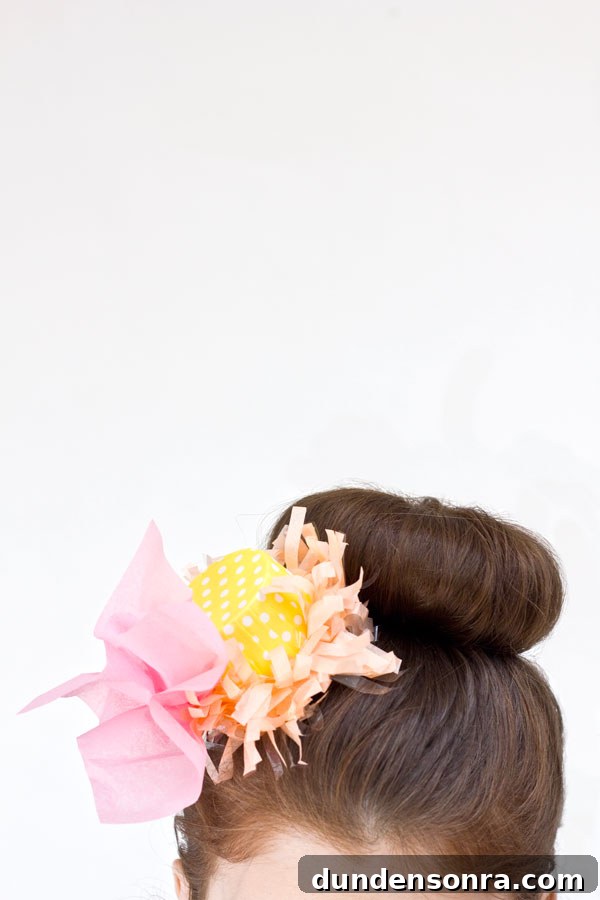 DIY Mini Easter Party Hats