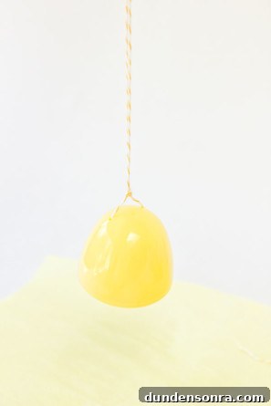DIY Egg Popper Tree Craft: Fun Spring Decoration Tutorial 6 Easter Egg Popper Tutorial