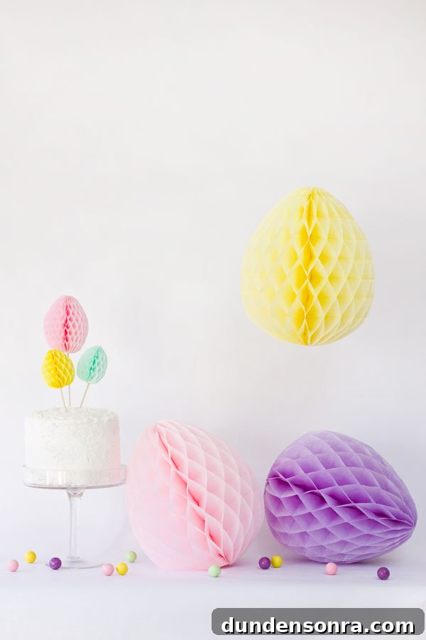 DIY Honeycomb Easter Eggs: Step-by-Step Guide for Stunning Decor 2 DIY Honeycomb Easter Eggs