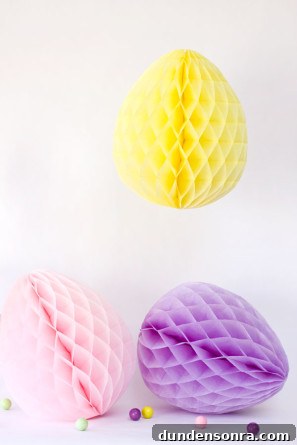 DIY Honeycomb Easter Eggs: Step-by-Step Guide for Stunning Decor 12 Honeycomb Eggs DIY