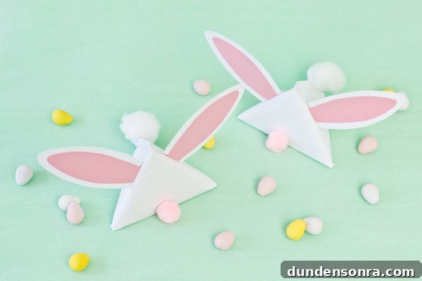 DIY Easter Bunny Treat Pouches