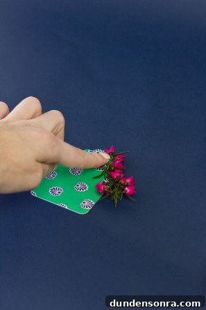 DIY Flower Gift Tag