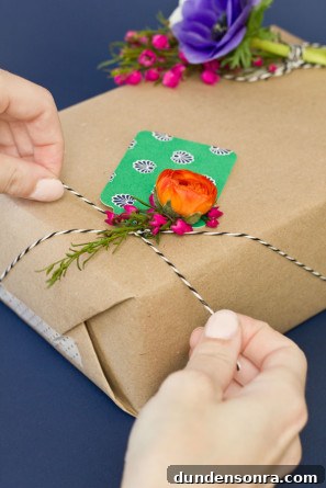 DIY Fresh Flower Gifts