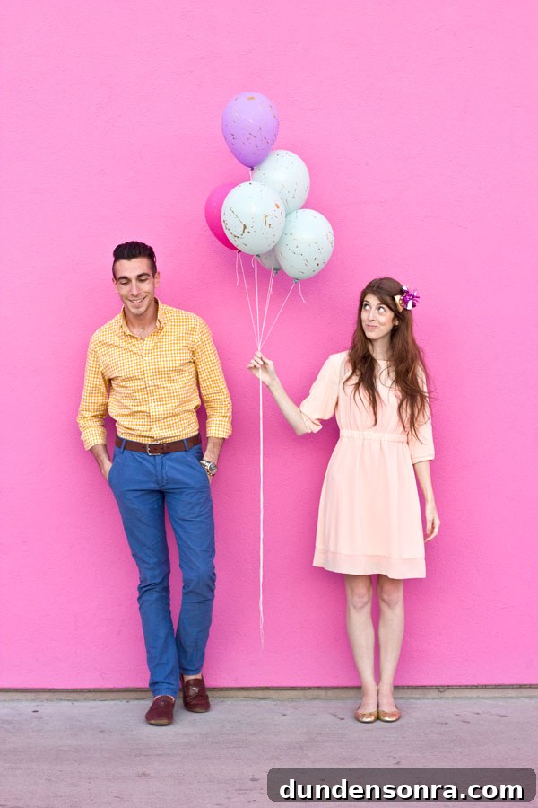 Splatter Paint Balloons DIY