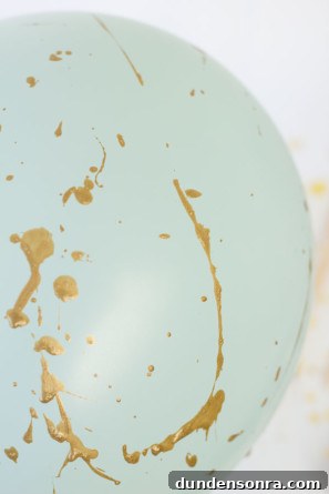 Splattered Balloons