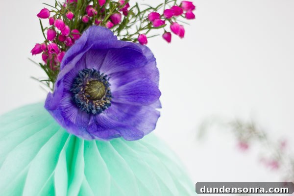 Honeycomb Flower Decor
