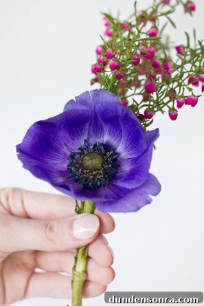 Fresh Flower Party Decor DIY