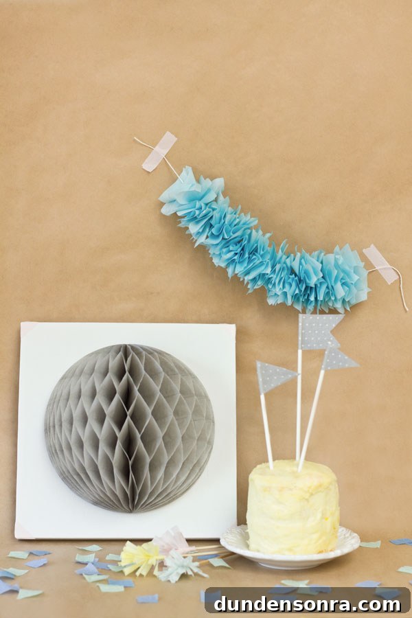 Party Supplies Repurposed