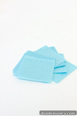 Tissue Paper Garland