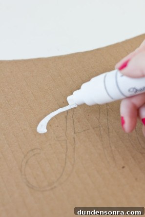 DIY Painted Banner