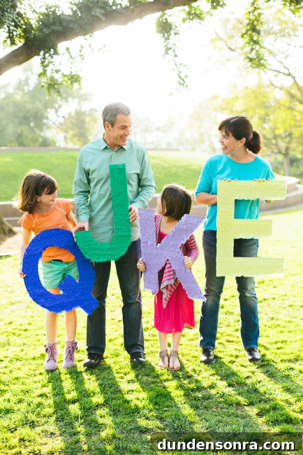 DIY Giant Fringe Photo Props