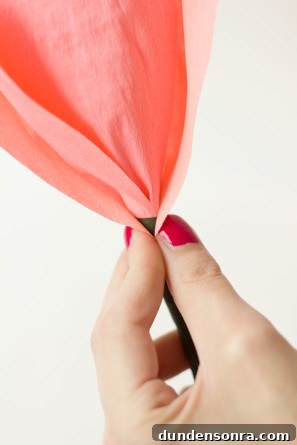 DIY Crepe Paper Roses