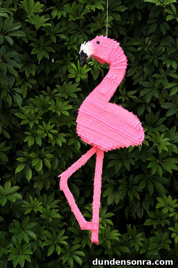 DIY Flamingo Piñata