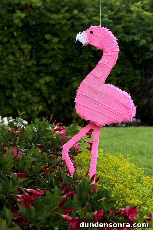 DIY Flamingo Pinata
