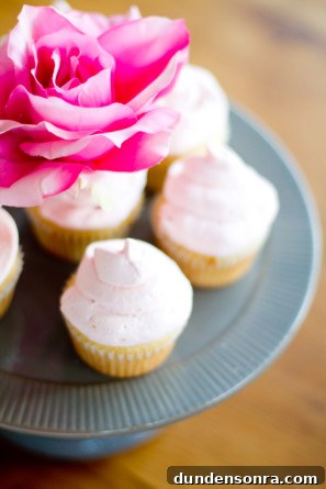 Madeline’s Colorful DIY Flower-Filled Birthday Party Ideas 14 Rosewater Cupcakes