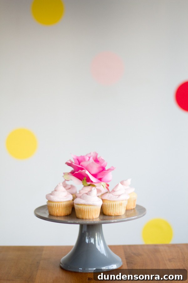 Madeline’s Colorful DIY Flower-Filled Birthday Party Ideas 15 Cupcakes and Confetti
